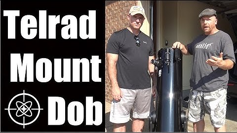 Telescope Tips- Episode 20.  Telrad Mount for Dobsonian Telescopes