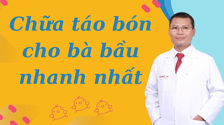 Bài tập trị táo bón cho bà bầu