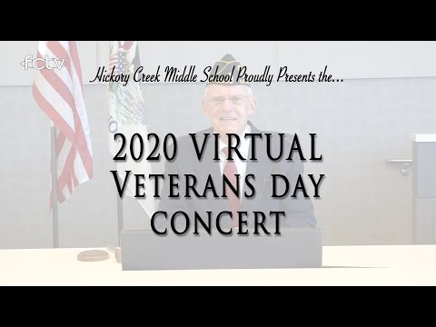 Hickory Creek Middle School "Virtual" Veterans Day Ceremony 2020