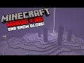 THE BEGINING OF THE END SNOW GLOBE HARDCORE MINECRAFT PROJECT! #endsnowglobe