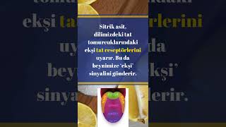 Limon Neden Ekşi? 🍋 60 Saniyede Kimya