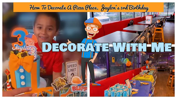 Decorate With Me // How To Decorate A Pizza Place,...