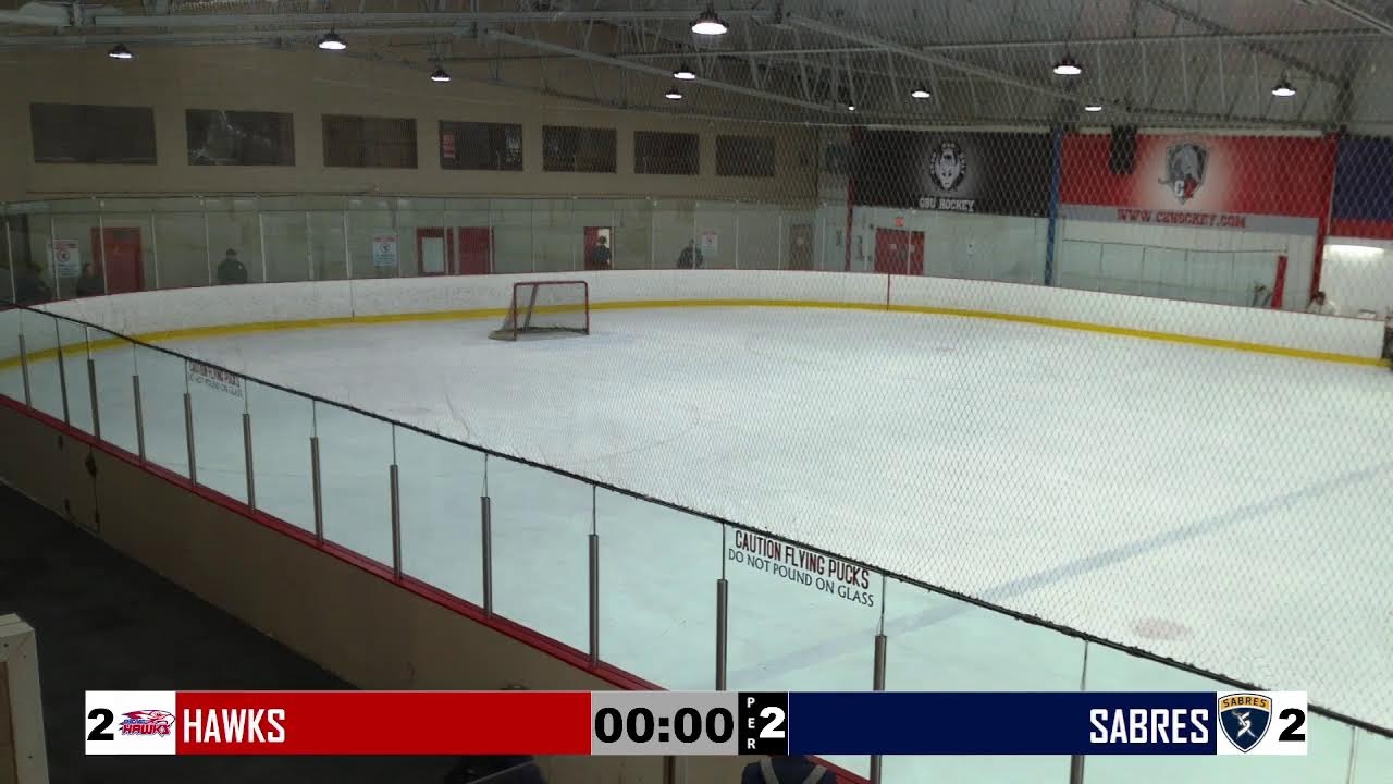 2nd period Sabres Hawks Bantam Minor