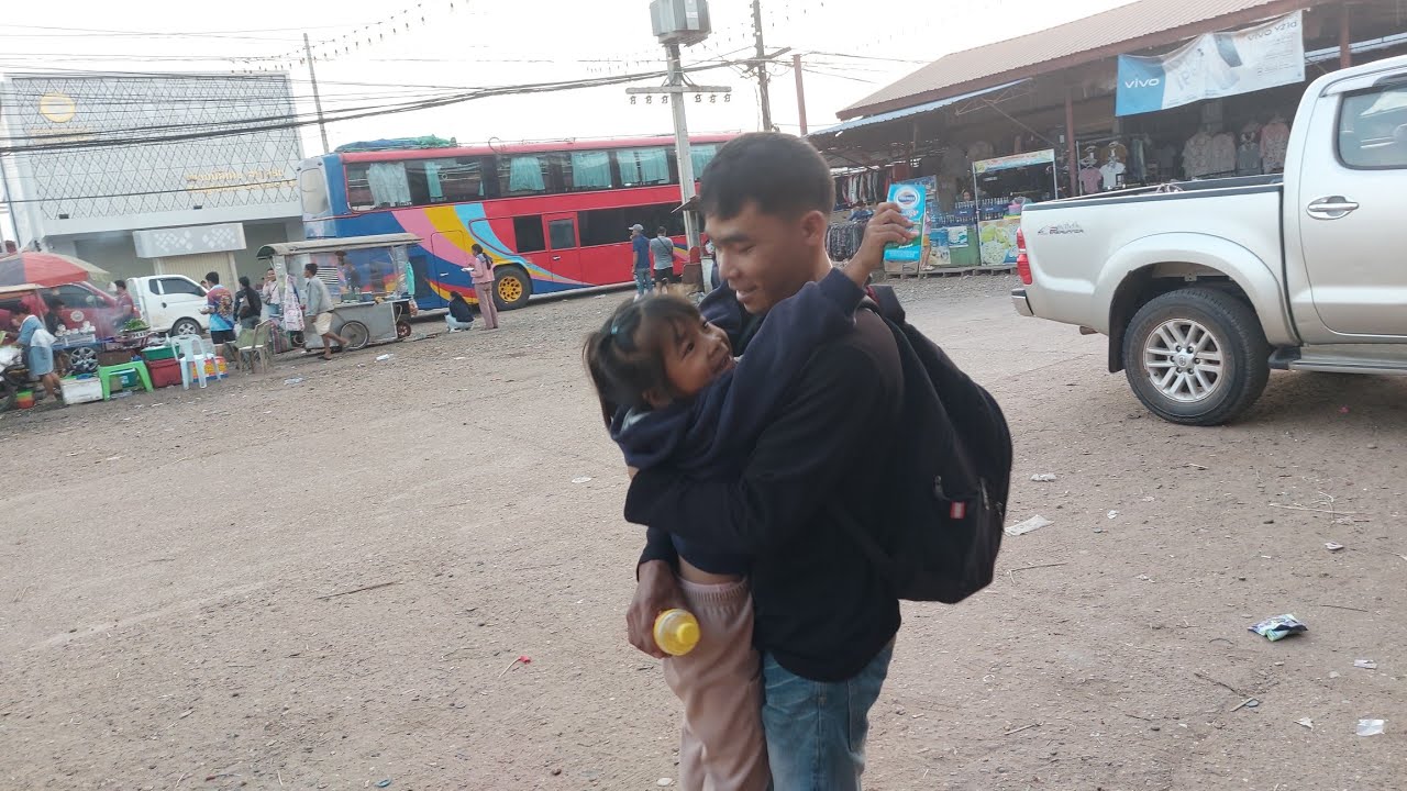 ส่งพ่อน้องเดือนขึ้นรถ ไปเกาหลีรอบ🇰🇷37 มีนาคม ค.ศ. 2026