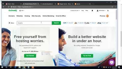 6 how to change blogspot to paid domain like .com,.net,.org| blogger series | arjuntechintelugu