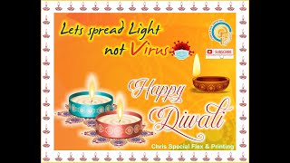 Diwali Greetings (Design in Corel) screenshot 2