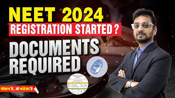 🔥Documents Required for NEET 2024 Application Form😱📝| MotionNEET #nvsir #neet2024 #neet #update