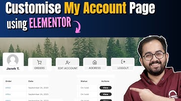 Gebruik Elementor om de WooCommerce "Mijn Account"-pagina aan te passen