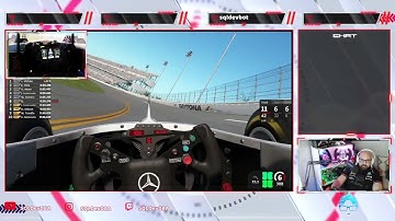 Data Driven Sim Racing - AMS2 - McLaren F1 MP4/12 - Daytona + How To: Telemetry Data with Power BI