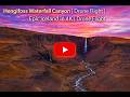 Hengifoss Waterfall Canyon | Drone Flight | Epic Iceland in 4K | Drone Flight