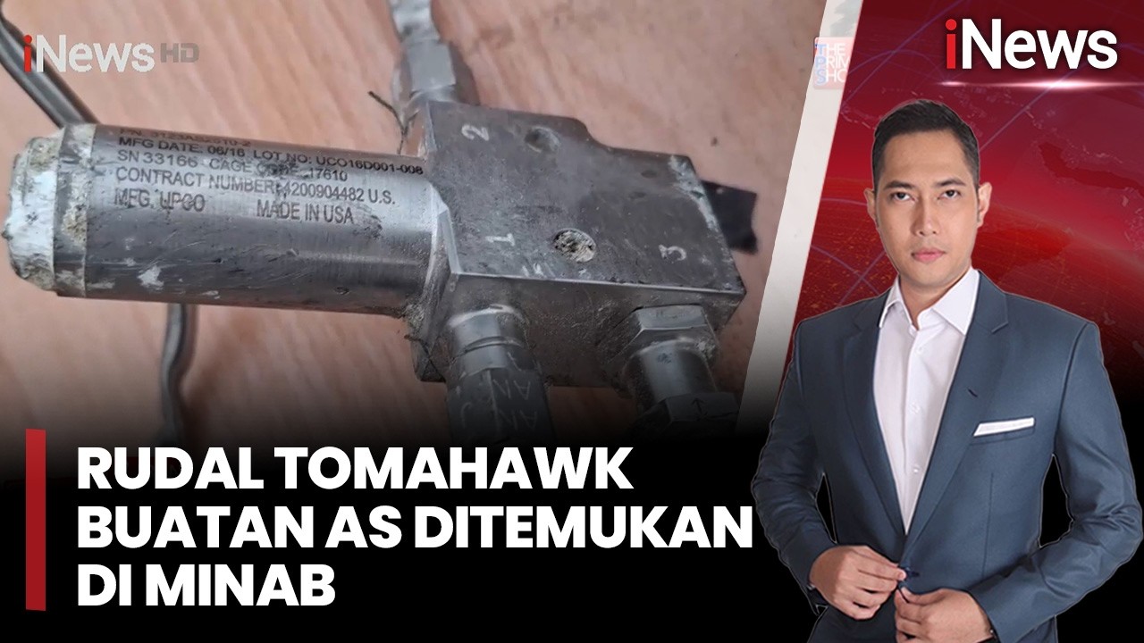 Komponen Rudal Tomahawk Buatan AS Ditemukan di Minab, Iran | iNews Room (11/3)