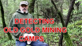 Detecting Old Gold Mining Camps