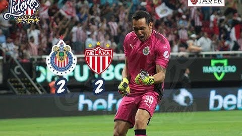 RESUMEN CHIVAS 2-2 NECAXA JORNADA 3 LIGA MX