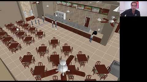 Sandwich Shop and Drive Thru Computer Simulation