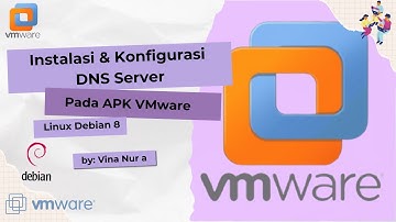 Tutorial Konfigurasi DNS Server Debian 8 - vmware