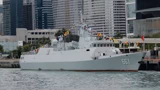 667 荊門艦 Jingmen (Chinese People's Liberation Army Navy)Type 056A corvette 中國人民解放軍海軍--056A型飛彈護衛艦