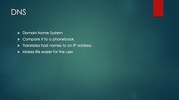 IMAPS and DNS Presentation