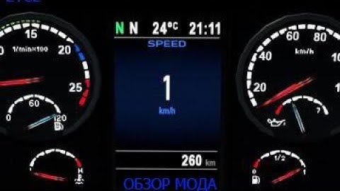 Обзор мода Old SCS Scania Custom Dashboard для  Euro Truck Simulator 2 1 34   1 35