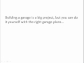 4 Tips For Building A Garage Using Garage Plans 4 Tips For Building A Garage Using Garage Plans