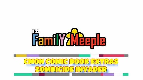 CMON COMIC BOOK EXTRAS - ZOMBICIDE INVADER