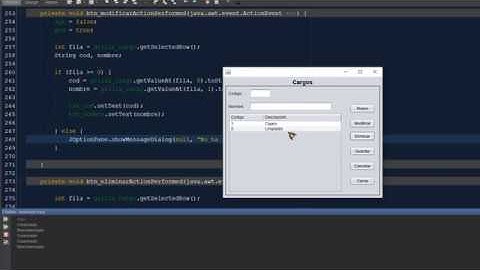 CURSO JAVA CAP 7 | ELIMINAR REGISTROS