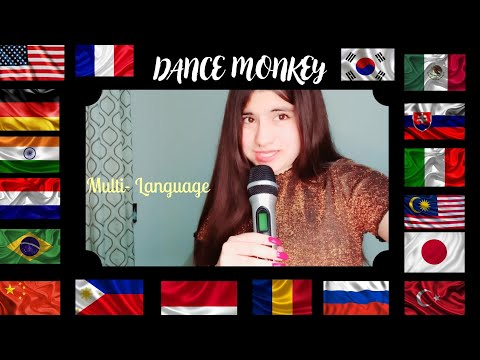 Dance Monkey Multi Language Cover In 18 Different Languages By Fryda Sings