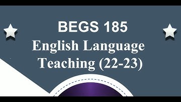 BEGS 185 SOLVED ASSIGNMENTS 2022-23 | BEGS 185 SOLVED ASSIGNMENT IN ENGLISH 22-23 #yt #foryou