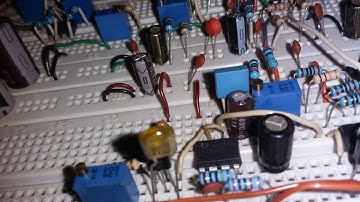 Moog Source VCO on breadboard is tuning well, thank you #analogsynthesizer