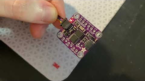 BNO080 or BNO085 with USB to Serial Cable