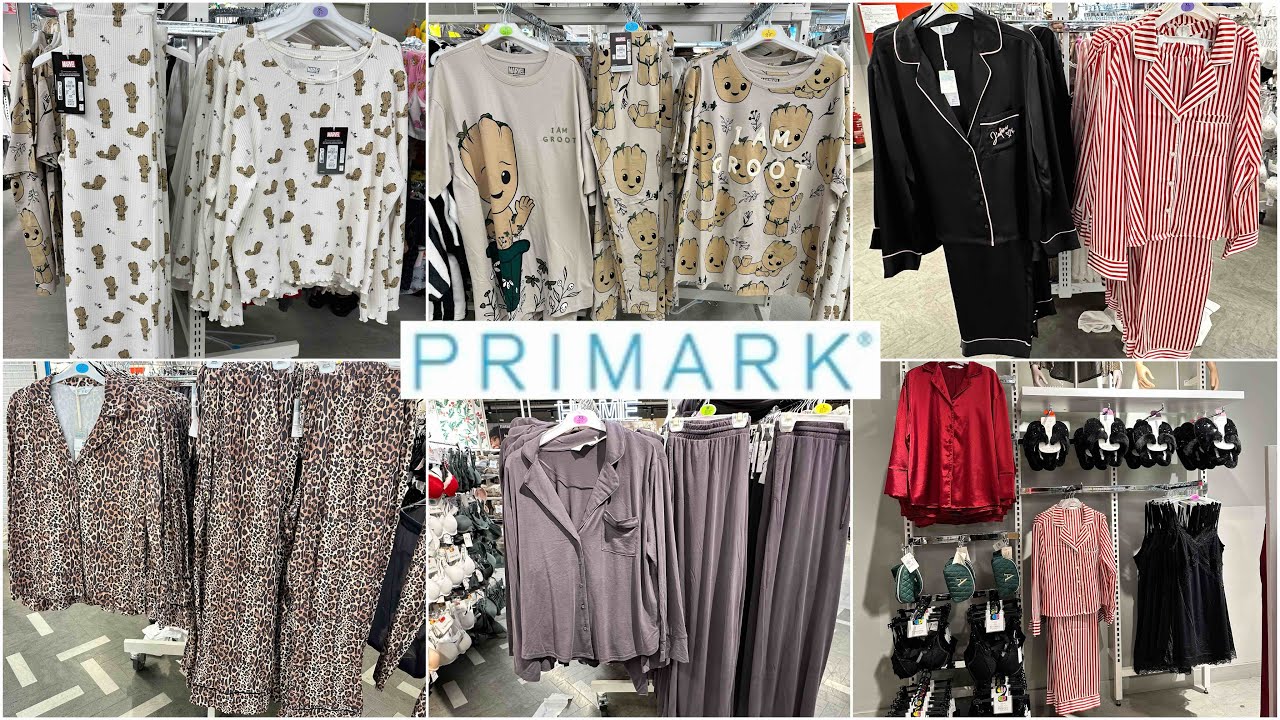 Az Primark women’s pyjamas new collection / December 2024