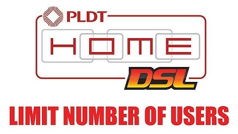 New ! How to limit your wifi users pldt fiber