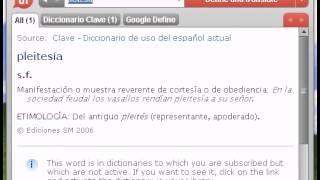 Definición de pleitesía