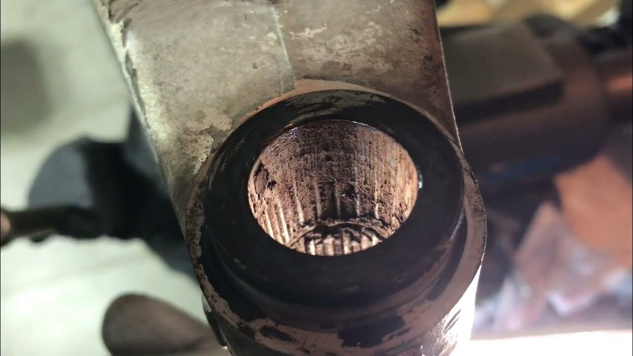 How to Remove Rusted Swing Arm Bearings YouTube