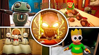 Baby In Yellow: A Curious Christmas Dlc - Walkthrough & Ending (Full Game Gameplay Showcase)