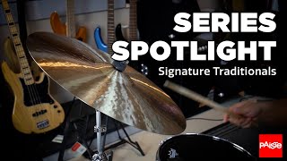 PAISTE CYMBALS - Series Spotlight - Signature Traditionals (by Laszlo Balogh)