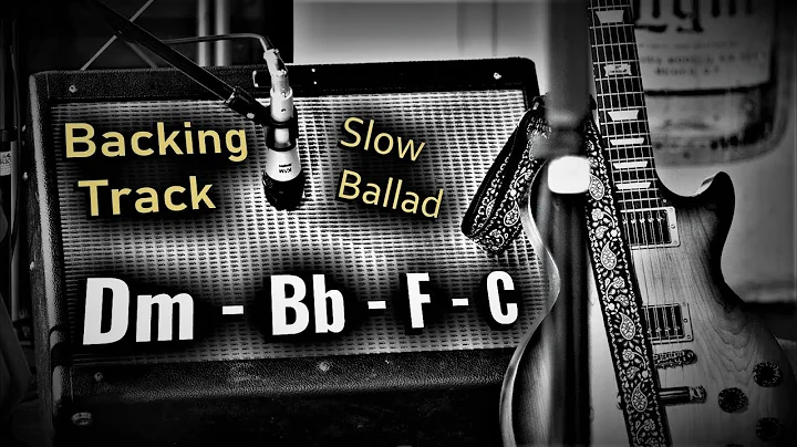 Slow ROCK BALLAD Backing Track D Minor | Dm Bb F C | Guitar Backing Track