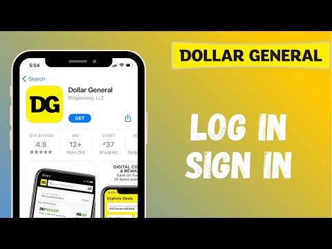 Login to Your Dollar General Account - Dollar General App 2021
