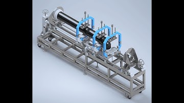 Pipe Leak Tightness Test Machine | Boru Sızdırmazlık  | EN 1277, ISO 13844, ASTM D-3212, ISO 13259