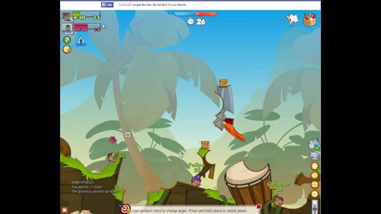 Wormix Wormix pobeda u Multiplayer - YouTube