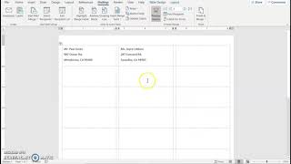 Word Module 6 Skills Review Create Labels