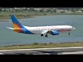 Corfu Airport Planespotting in 4K. Low arrivals and close up departures Summer 2023 Part 2