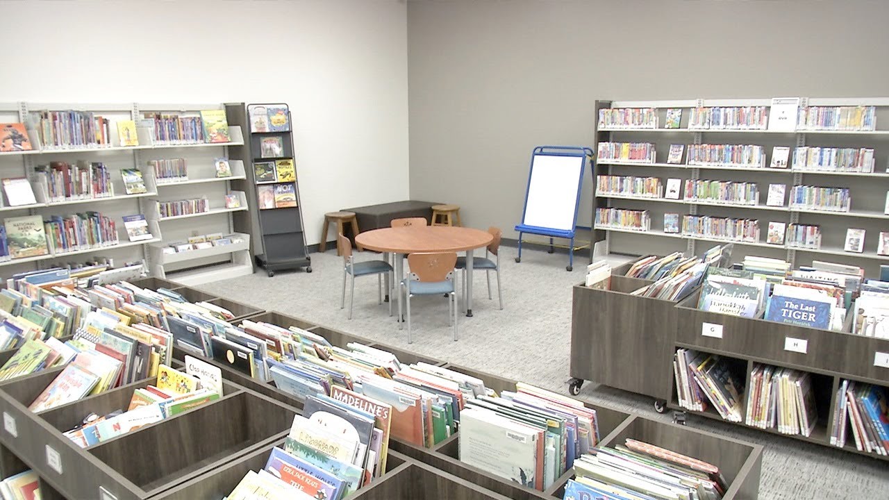 Ham Library North Central Branch Library in Ham Lake Reopens after a Remodel - YouTube
