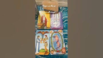Learn Tarot combination here: #shorts #magic is in the #air and #love is all around
