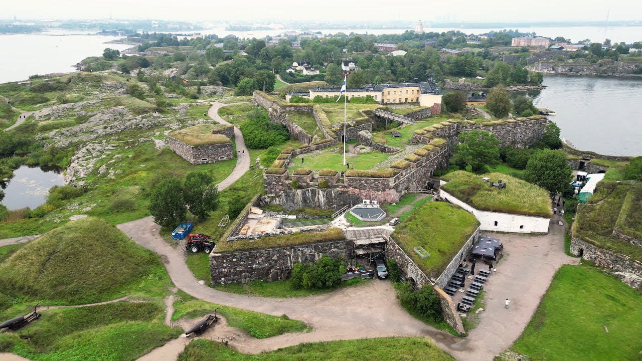 Helsinki Suomenlinna Sea Fortress, UNESCO World Heritage Site, September 2025