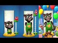 Happy Birthday Level 10 Vs Level 35 Vs Level 80 My Talking Tom 2