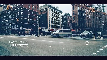 Glitch Slideshow After Effects Templates