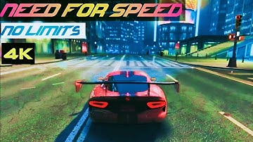 My First NFS No Limits [Ultra 4K Gameplay] — CRAZY Graphics (2025)