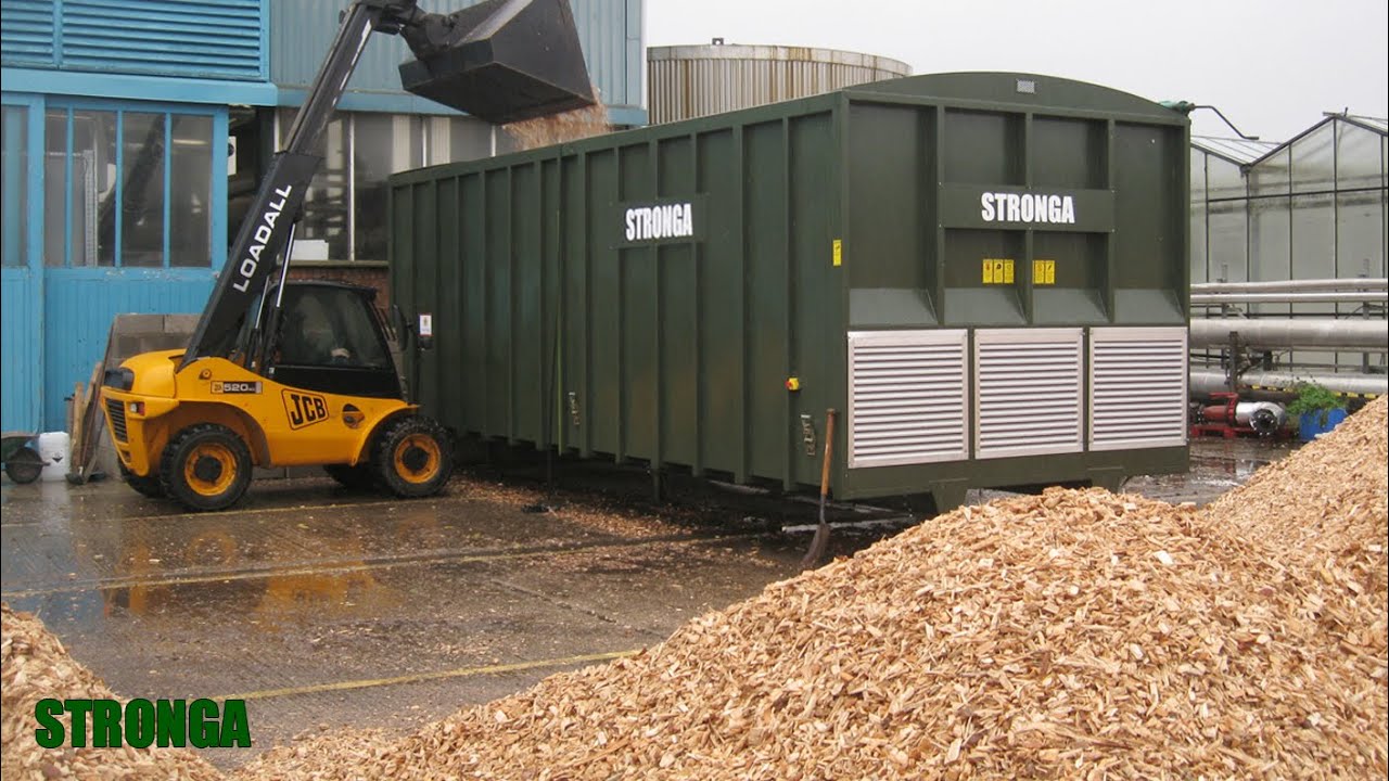 Stronga FlowFeeda - Woodchip Fuel Storage & Feeder