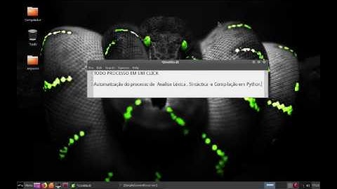 Automatização: Analise Léxica , Sintáctica  e Compilação em Python