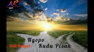 Didi Kempot - Ngopo Kudu Pisah